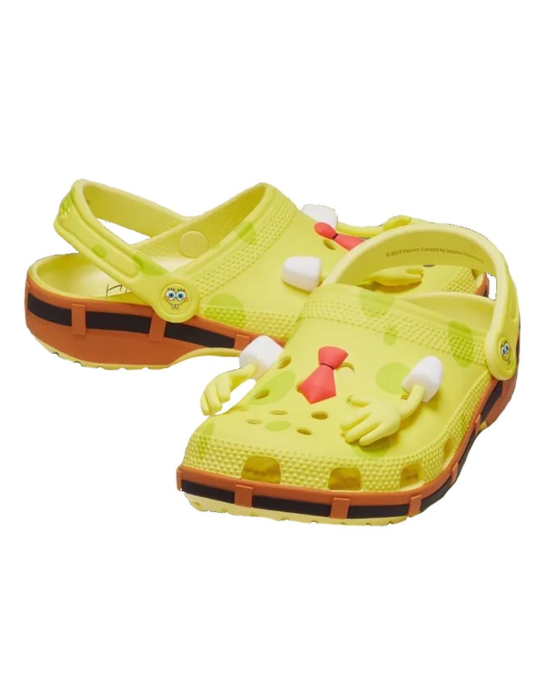 crocs, spongebob squarepants crocs, spongebob crocs