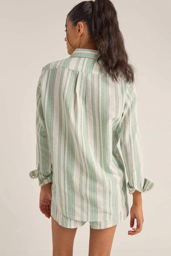 DINERO STRIPE BEACH SHIRT