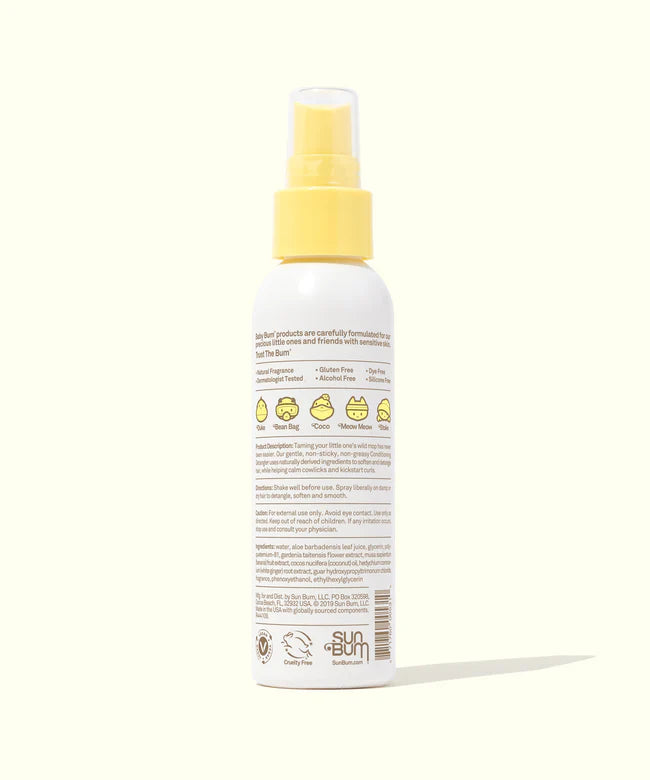 BABY BUM CONDITIONING DETANGLER - NATURAL FRAGRANCE, sun bum