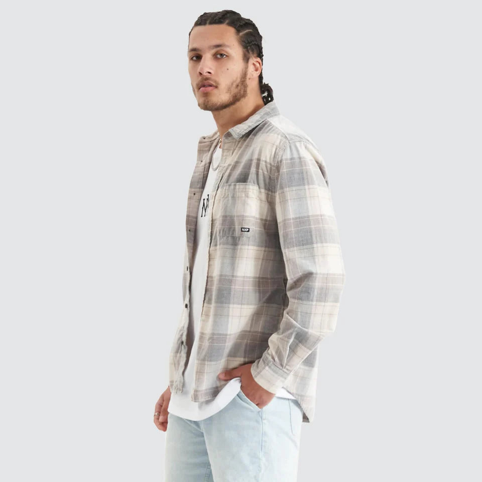 BOUNDARY CASUAL LONGSLEEVE SHIRT, MENS LS SHIRTS, NXP