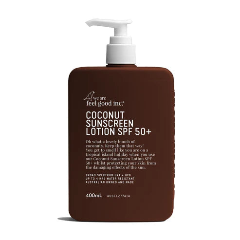 COCONUT SUNSCREEN LOTION SPF50+ 400ml, SUN BUM