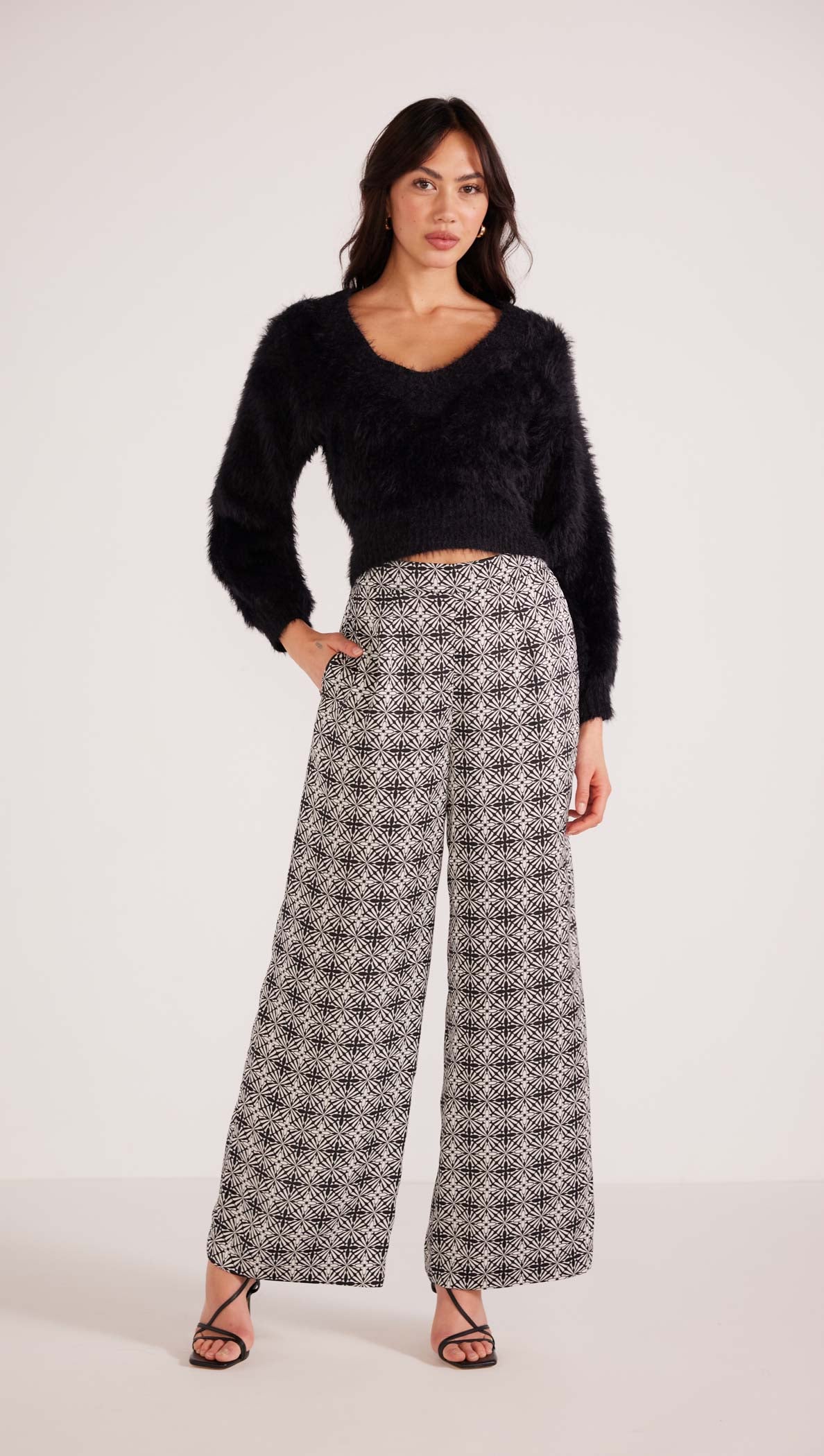 delphine wide leg pants, minkpink