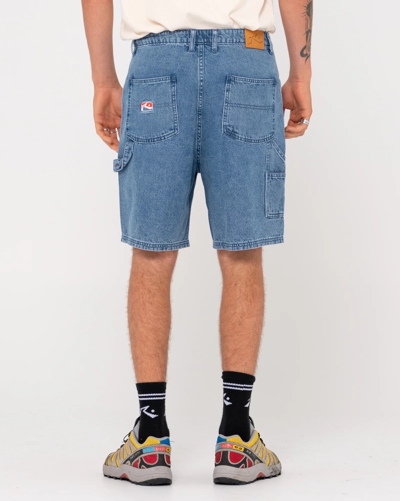 DUNGAREED DENIM 20 JORT, RUSTY, MESNS SHORTS, MENS JORT