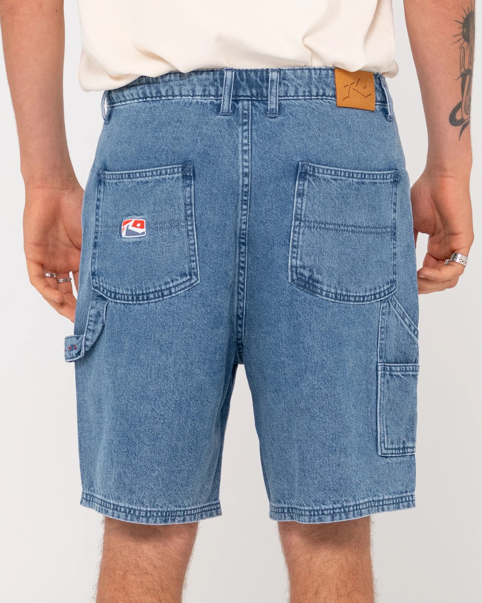 DUNGAREED DENIM 20 JORT, RUSTY, MESNS SHORTS, MENS JORT