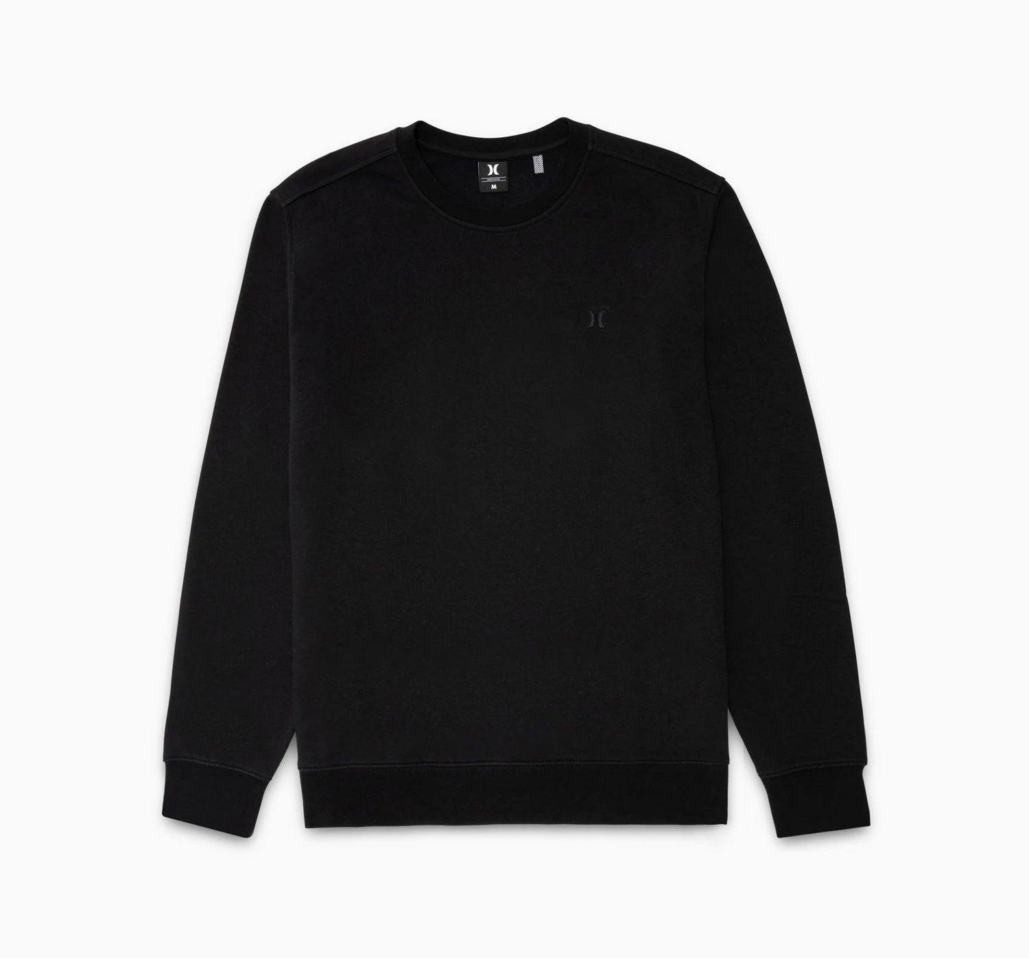 essentials crew black, hurley