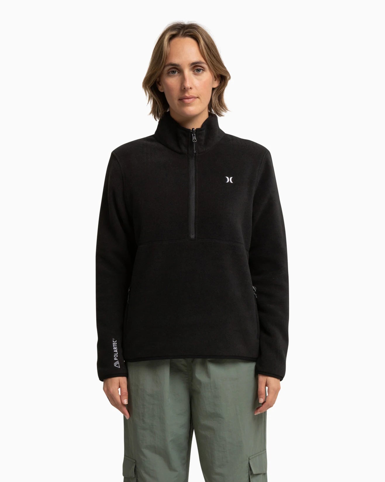 EXPLORE 200 POLAR TEC HALF ZIP, LADIES, HURLEY