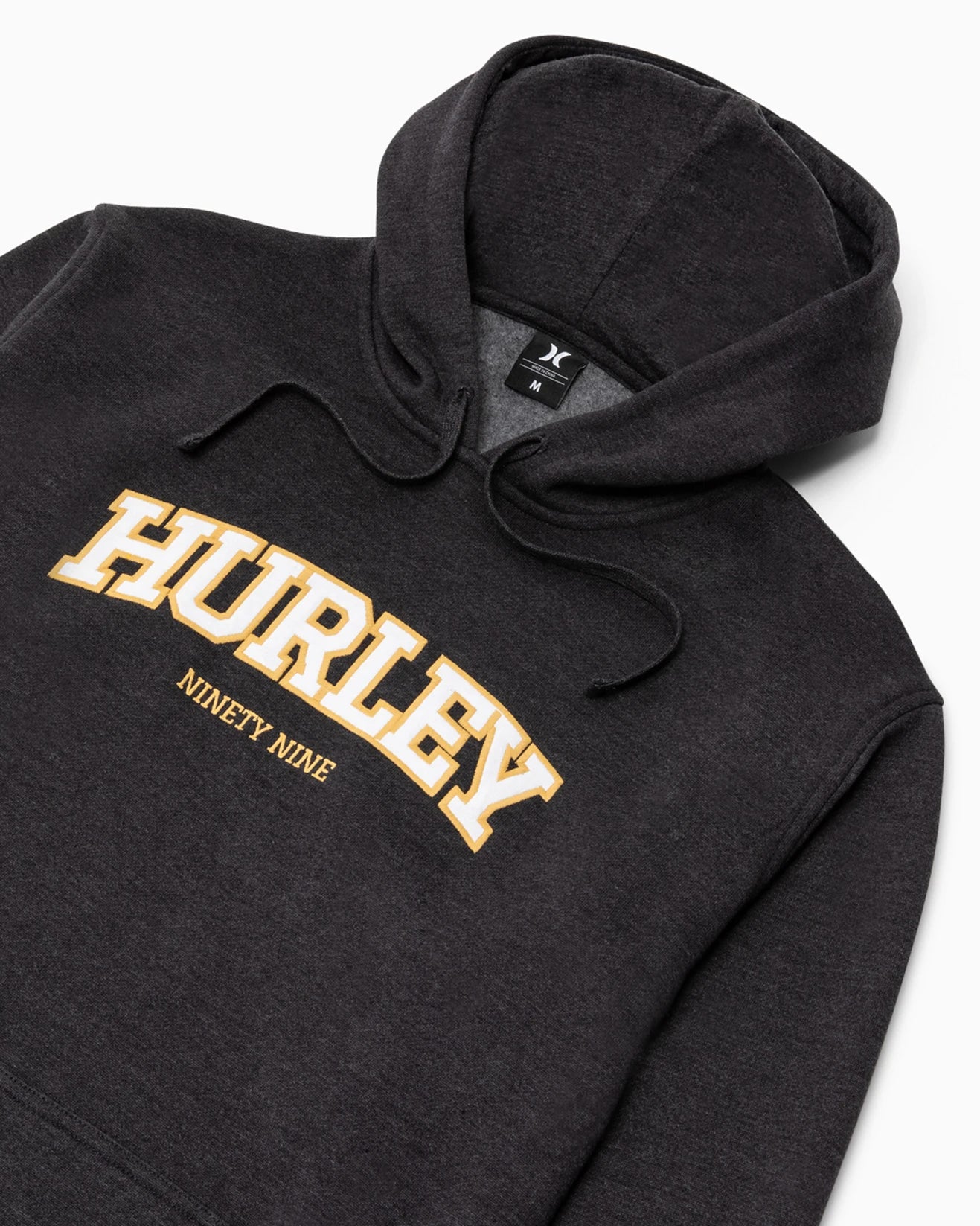 flow pullover, black, hurley