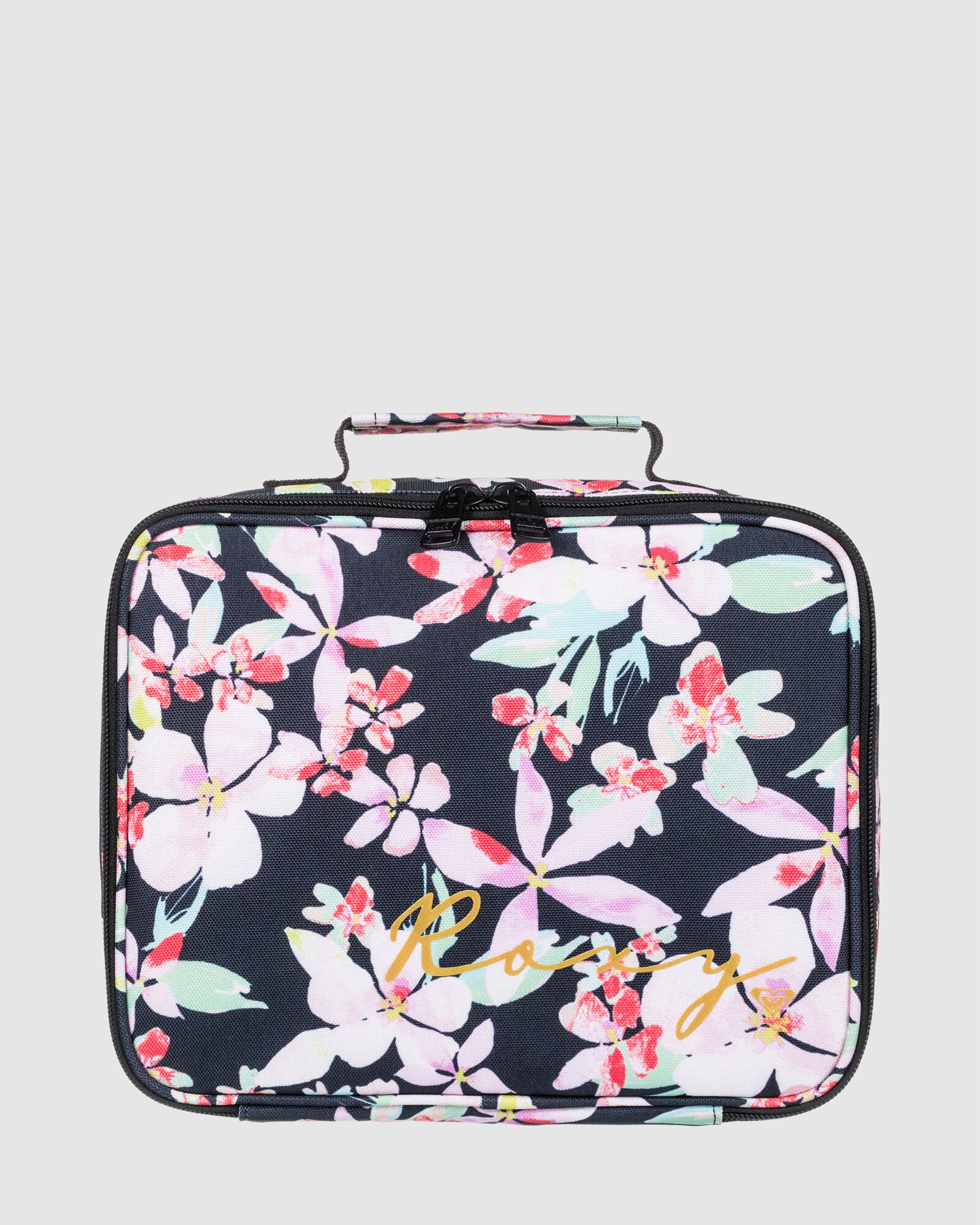 100% Recycled Polyester groove in life lunch box roxy floral cooler bag