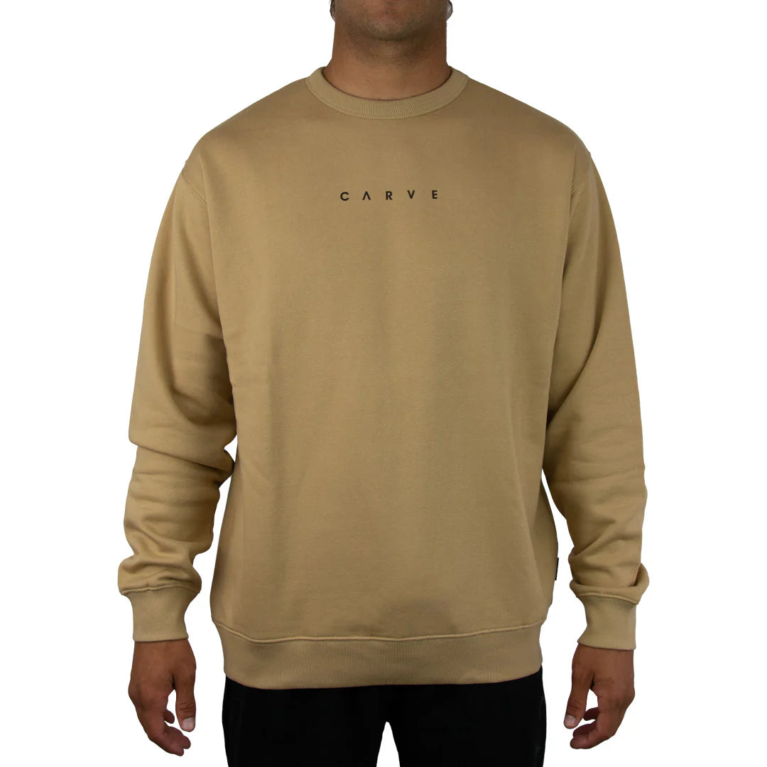 CARVE, HIGHWAY MENS FLEECE, DARK SAND