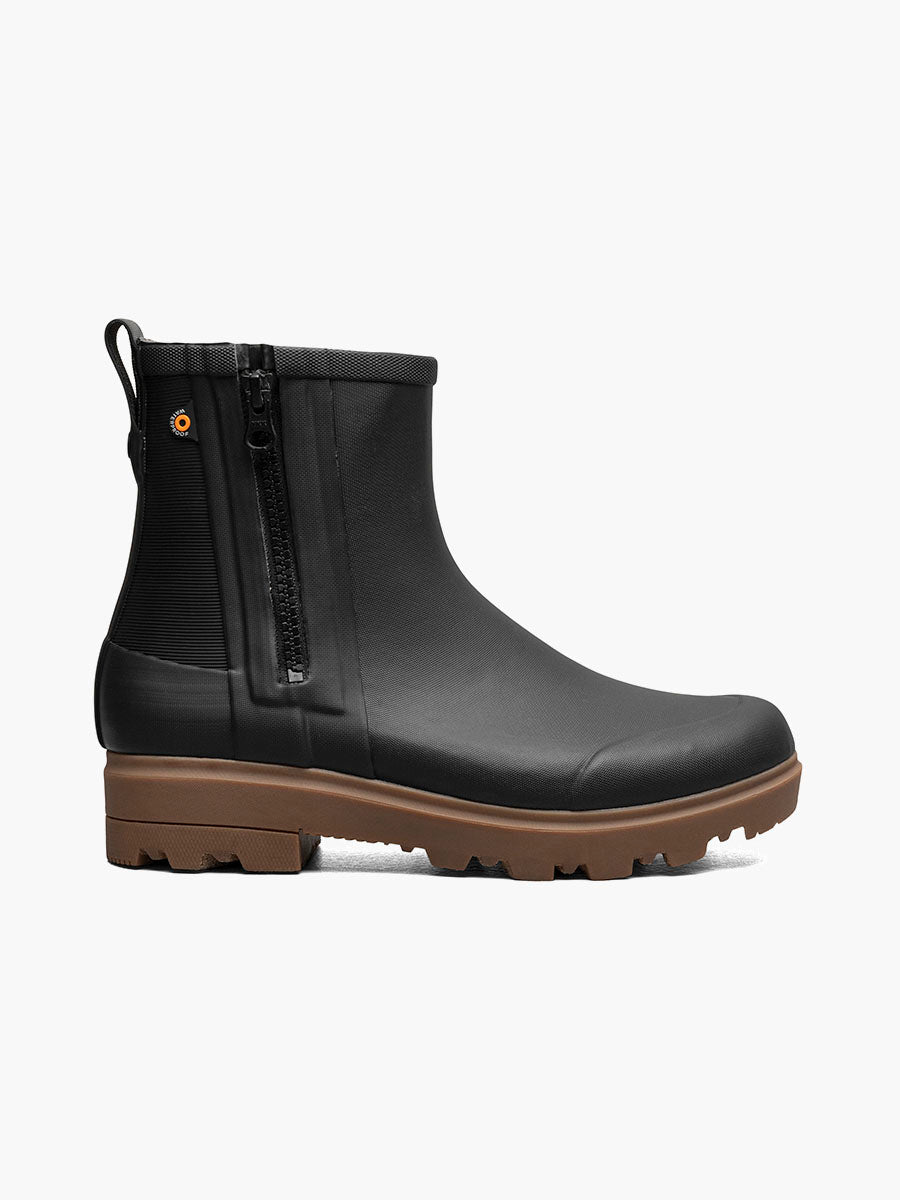 HOLLY RAIN ZIP, LADIES BOGS, BLACK