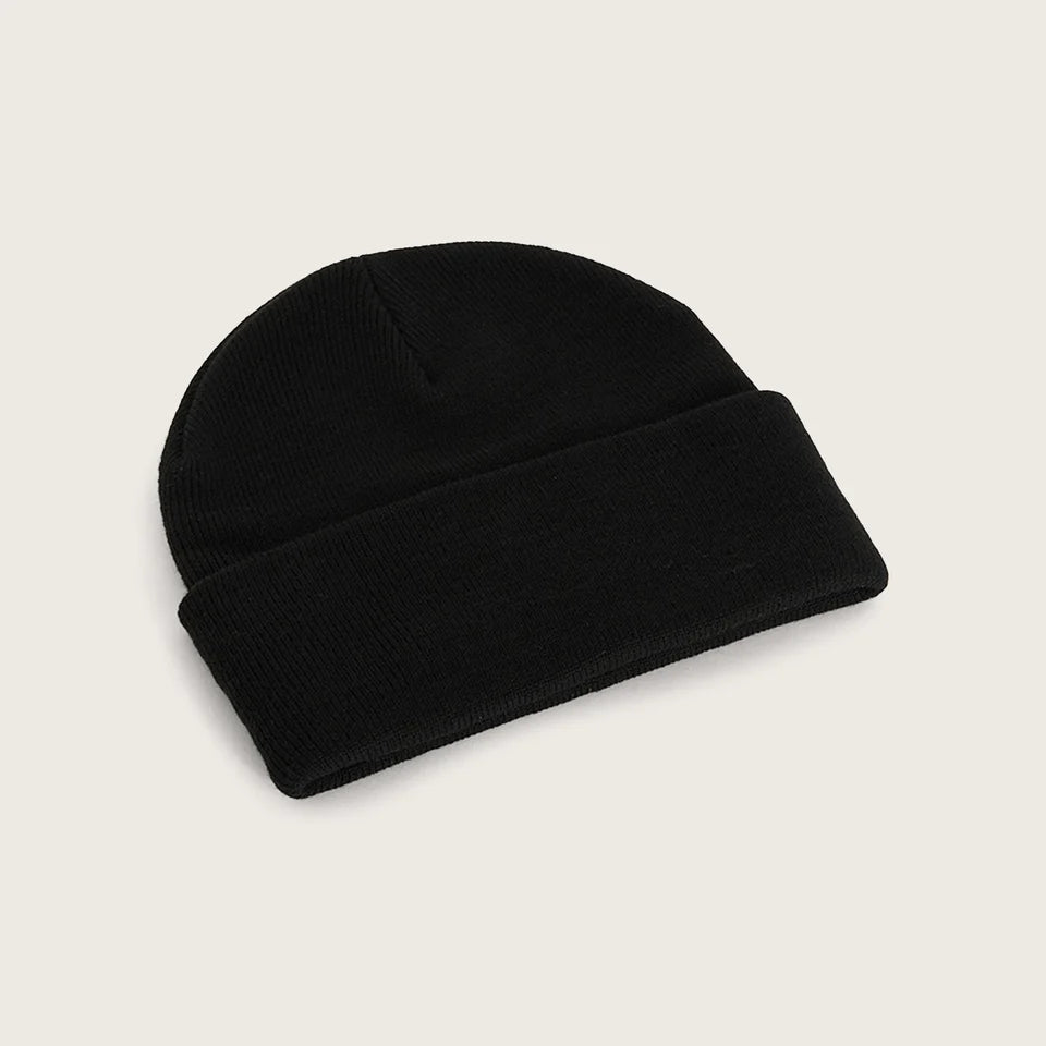 HUNCOT BEANIE, JET BLACK, KSCY