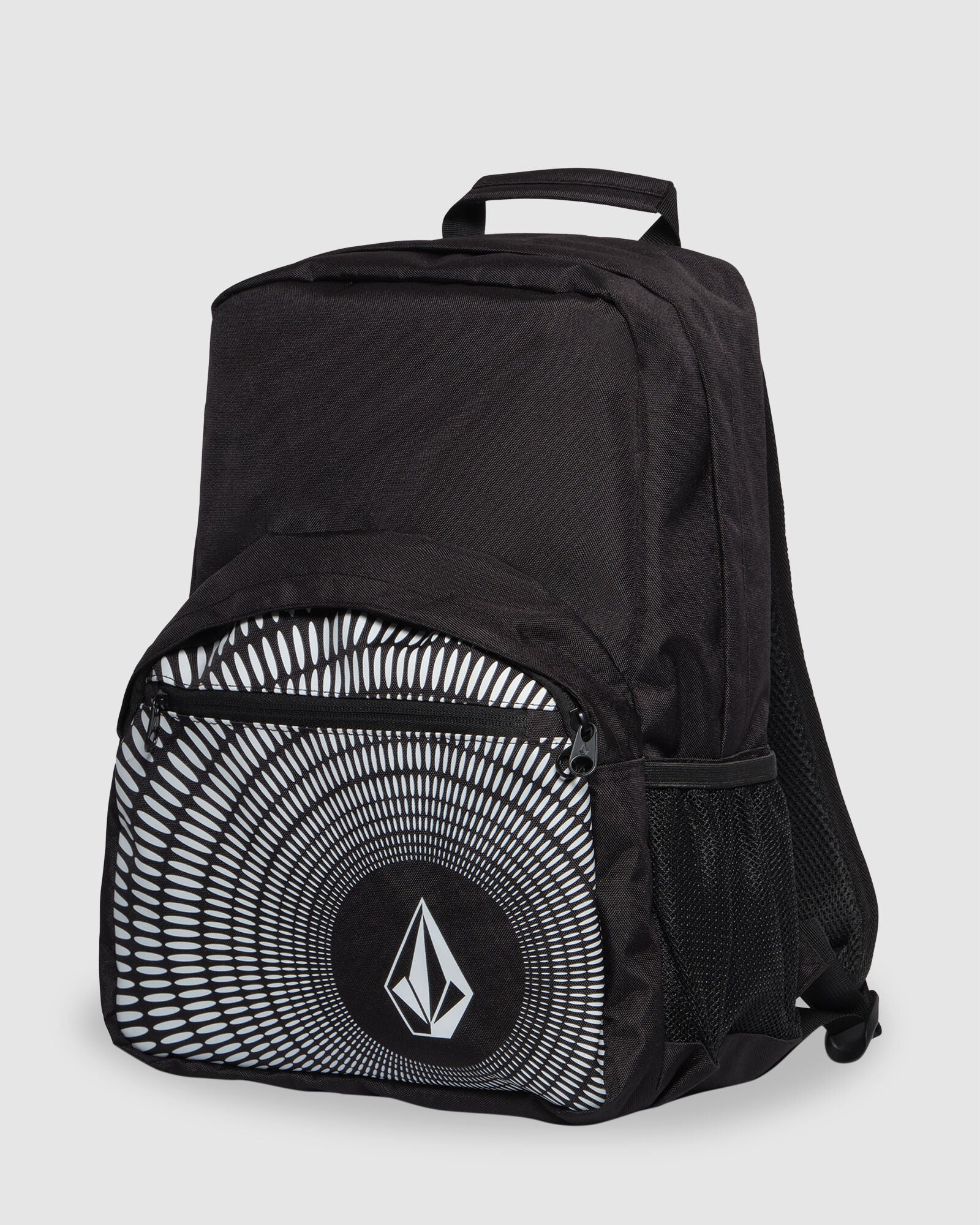 ICONIC STONES BACK PACK BLACK VOLCOM MENS BACK TO SCHOOL ACCESSORIES 