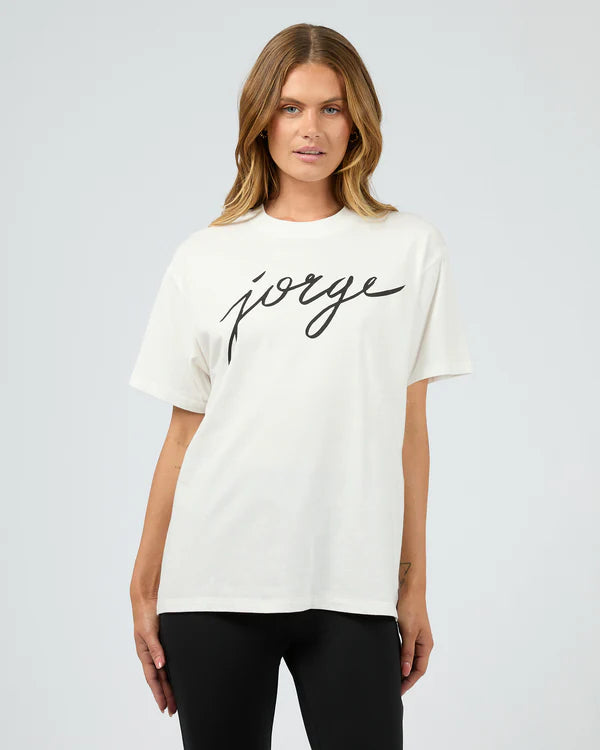 JORGE SCRIPT TEE