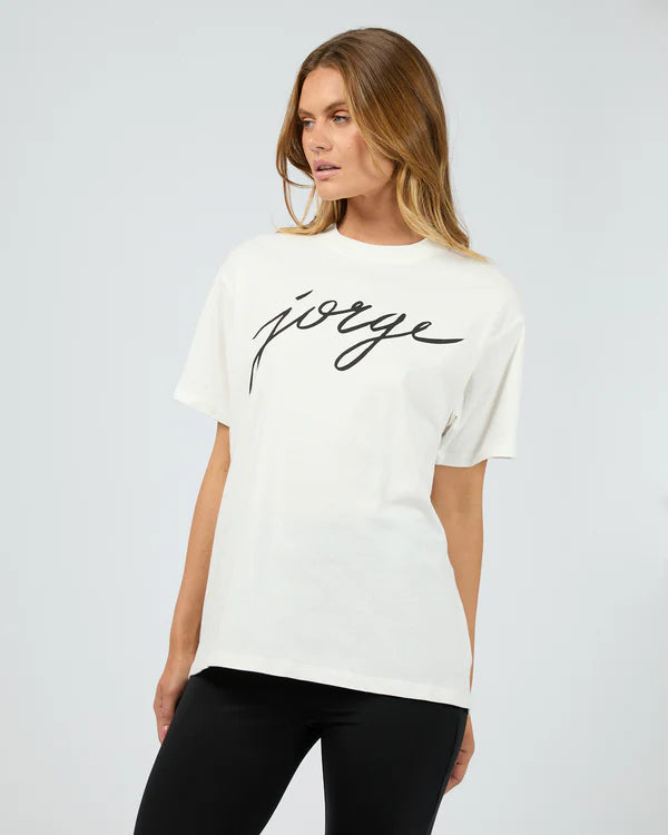 JORGE SCRIPT TEE