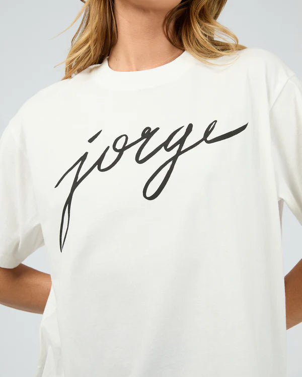 JORGE SCRIPT TEE