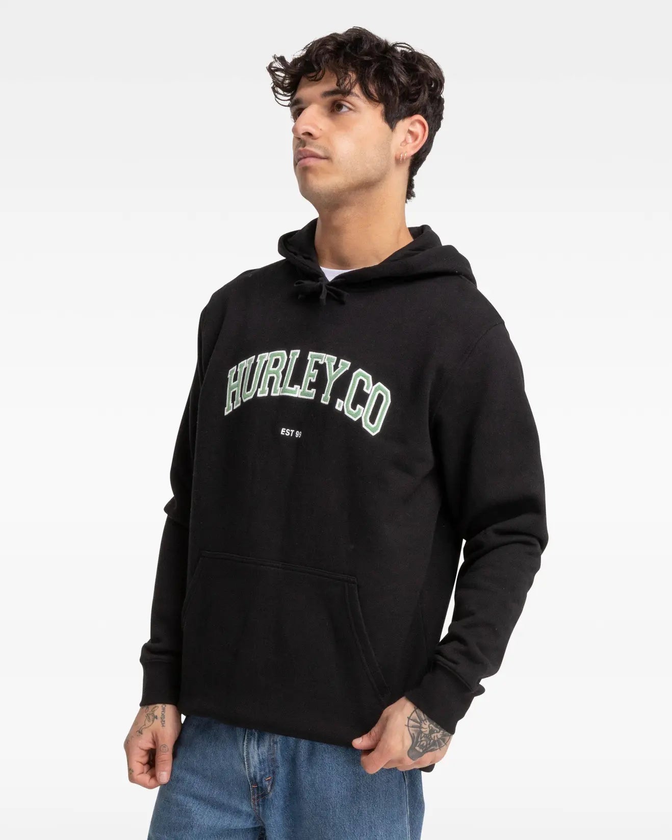 M AUTHENTICS FLEECE BLACK, HURLEY