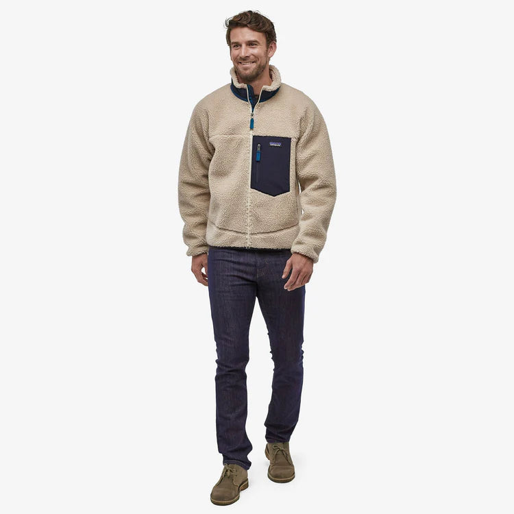 mens classic retro x jacket, natural, patagonia