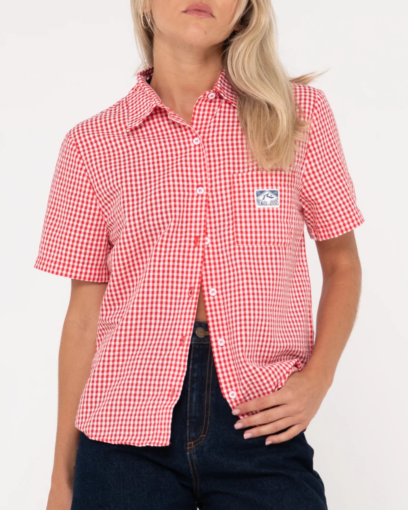 CHECKED OUT SHORT SLEEVE SHIRT