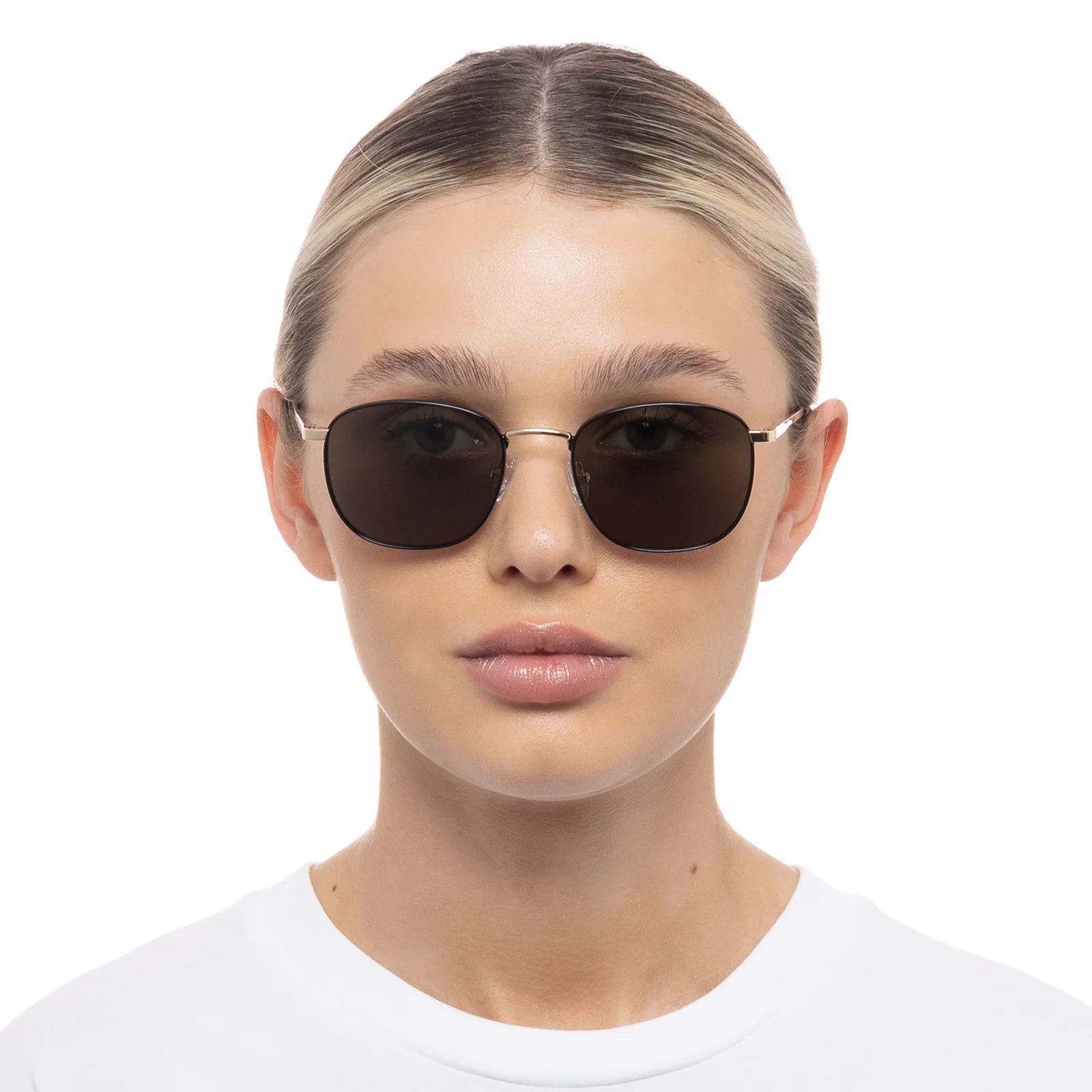 NEPTUNE DEUX, GOLD BLACK, LE SPECS, SUNGLASSES, UNISEX SUNGLASSES