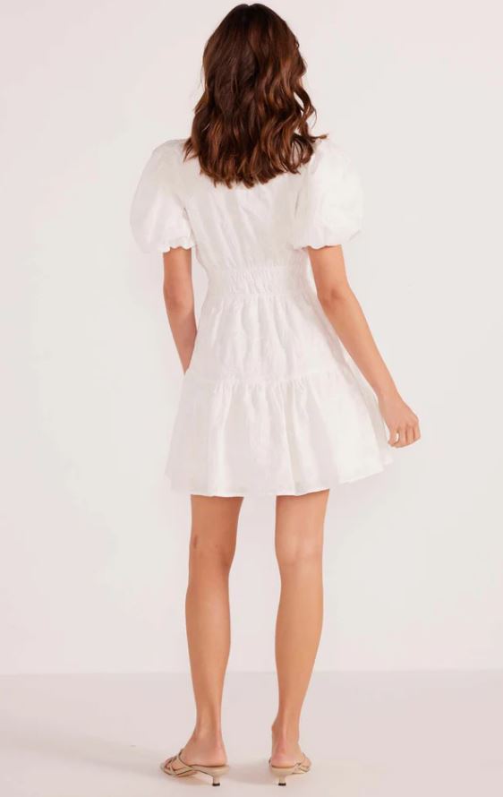 NEVE PUFF SLEEVE MINI DRESS