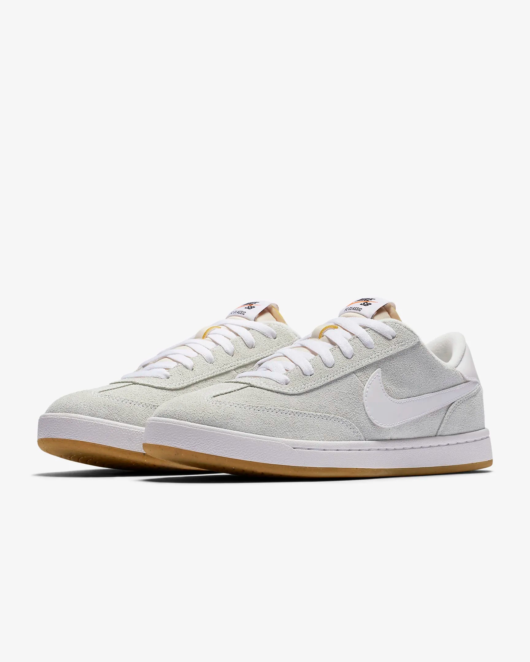 NIKE SB FC CLASSIC, NIKE SHOES, NIKE CASUAL SHOES, WHITE CASUAL SHOES, NIKE SB, NIKE FOOTWEAR