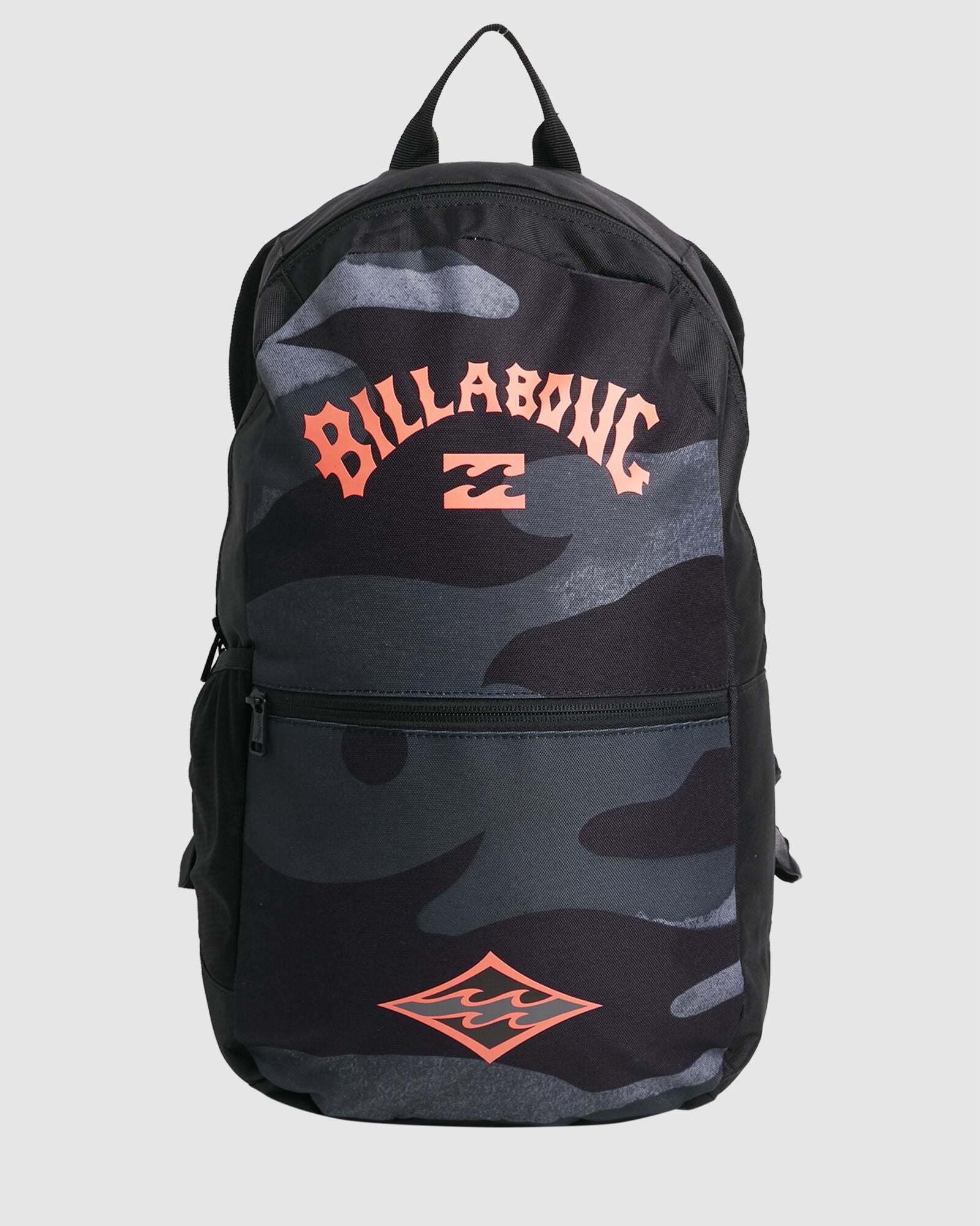 NORFOLK LITE camo billabong mens backpack back to school compartments screen logo drink bottle holder