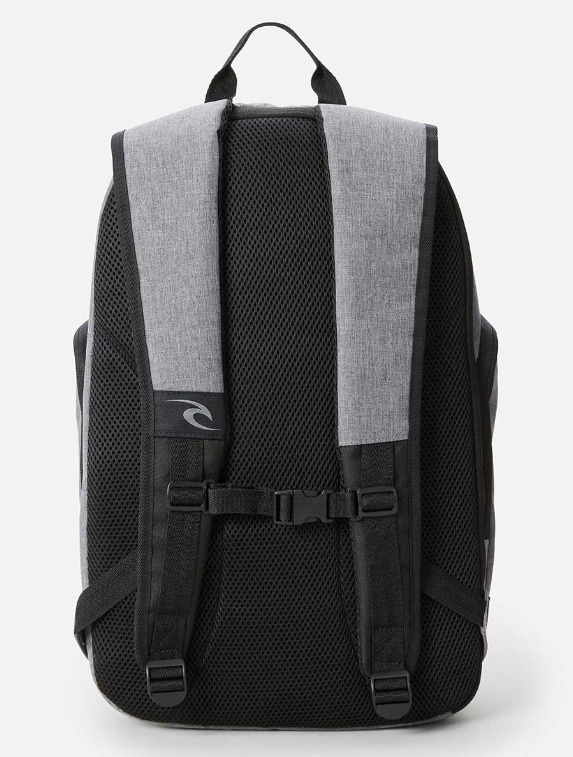 POSSE 33L ICONS OF SURF GREY MARLE RIPCURL BACK BACK BACK TO SCHOOL LAPTOP COMPARTMENT 33L