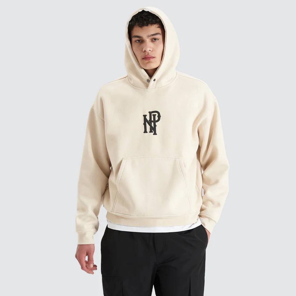 pursuits hood, nxp, oatmeal