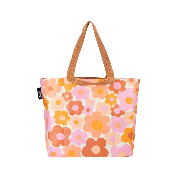 shopper tote hyper floral, kollab