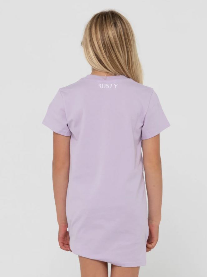 RUSTY SIGNATURE TEE DRESS GIRLS