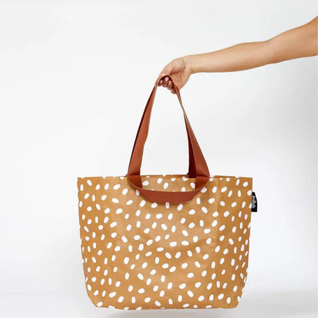 spotty shopper tote, kollab