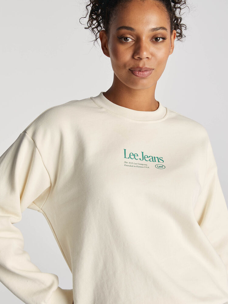 tera baggy sweat, lee, ladies sweaters, ladies jumper