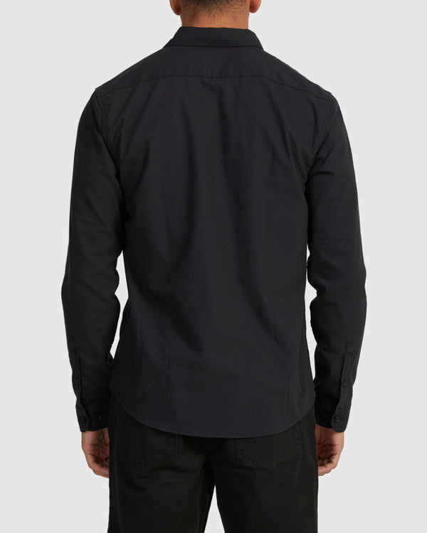 THATLL DO STRETCH LONG SLEEVE SHIRT, RVCA SHIRT, MENS SHIRTS, RVCA, MENS DRESS SHIRTS