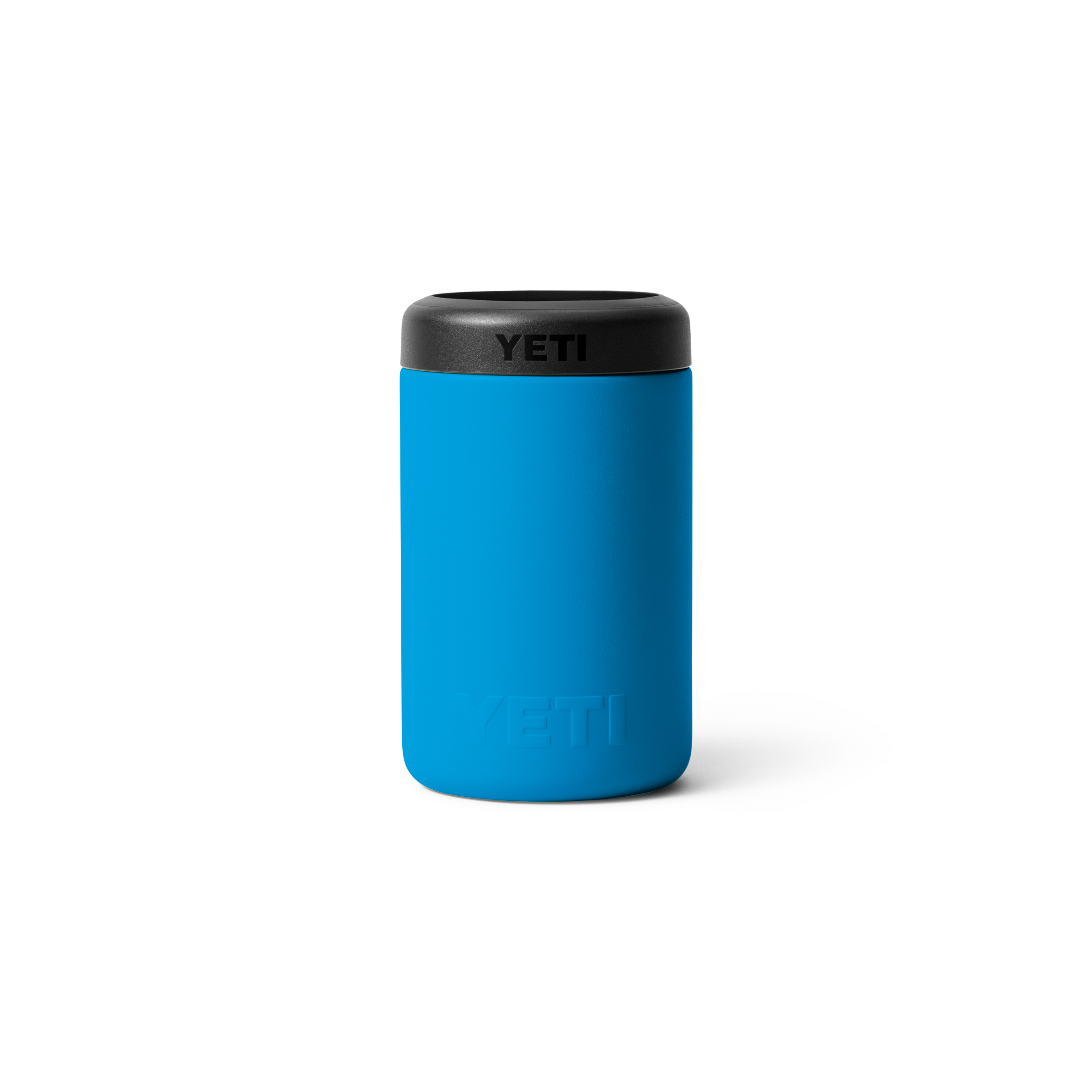 yeti rambler, colster stubby holder, big wave blue