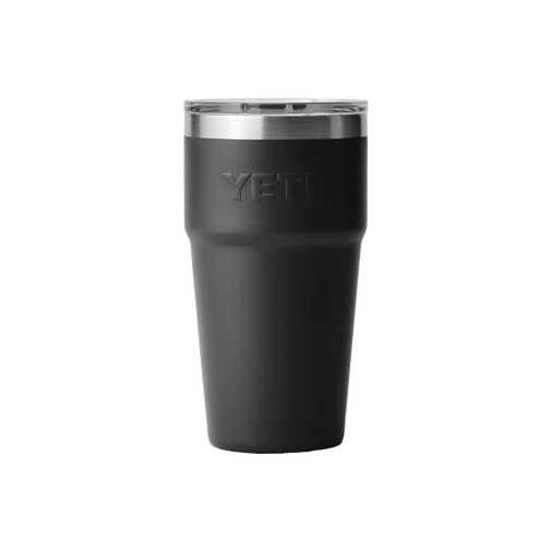 yeti, tumbler, 20oz, black, stackable mugs