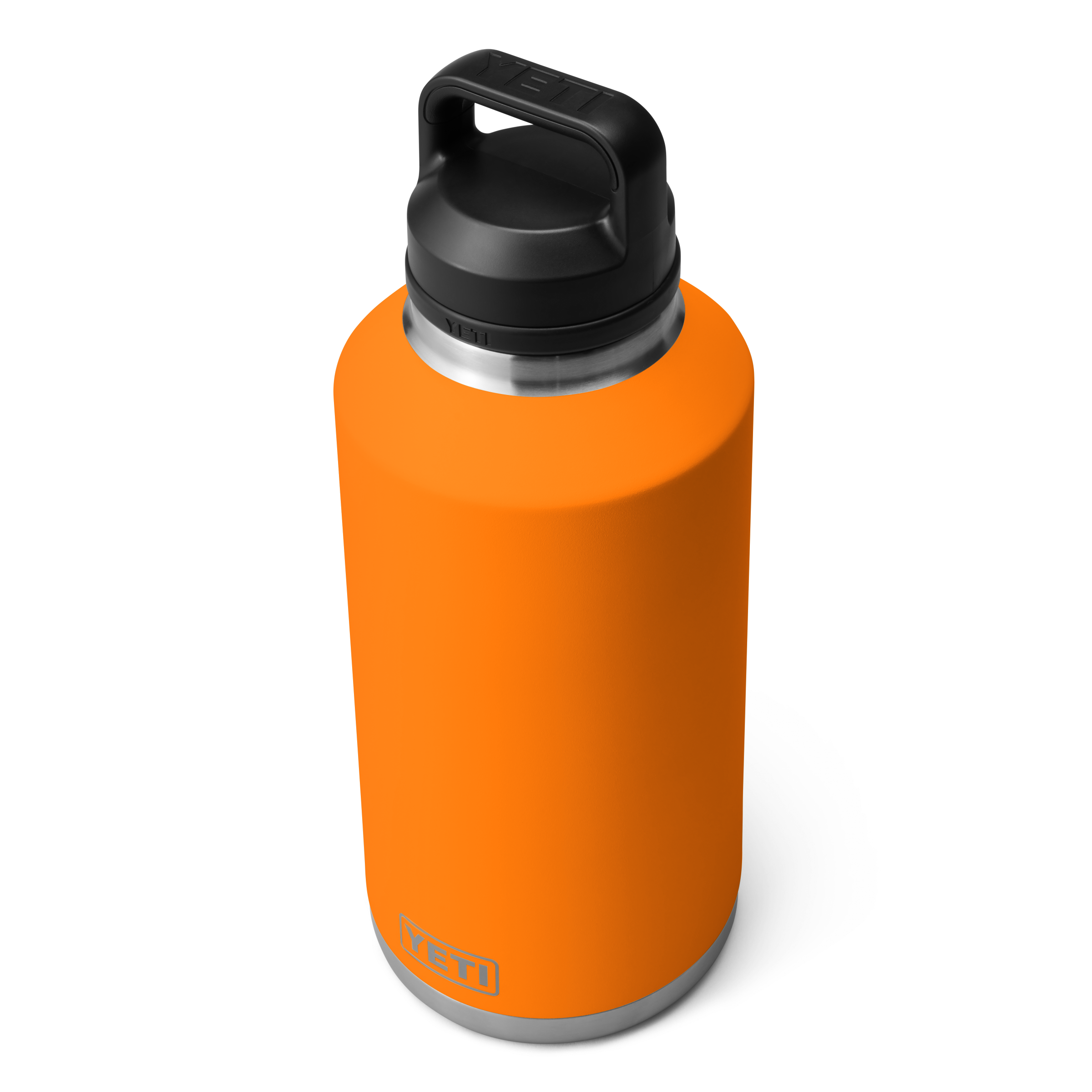 Drink bottle, orange bottle, keeps cold drinks cold, 100% leak proof, easy to carry, double vacuum insulated, yeti