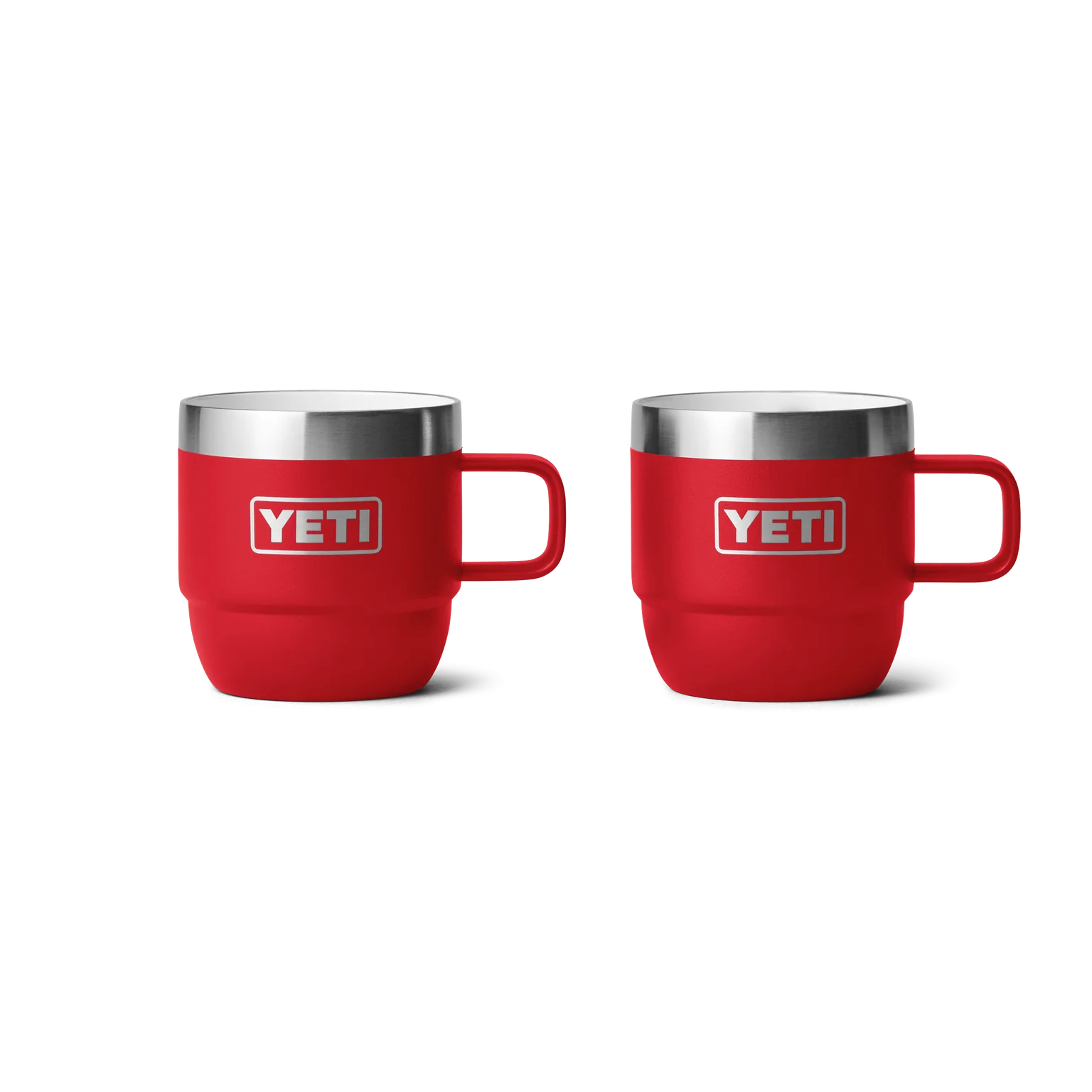 Yeti Rescue Red Coffee Cups 2 Mugs