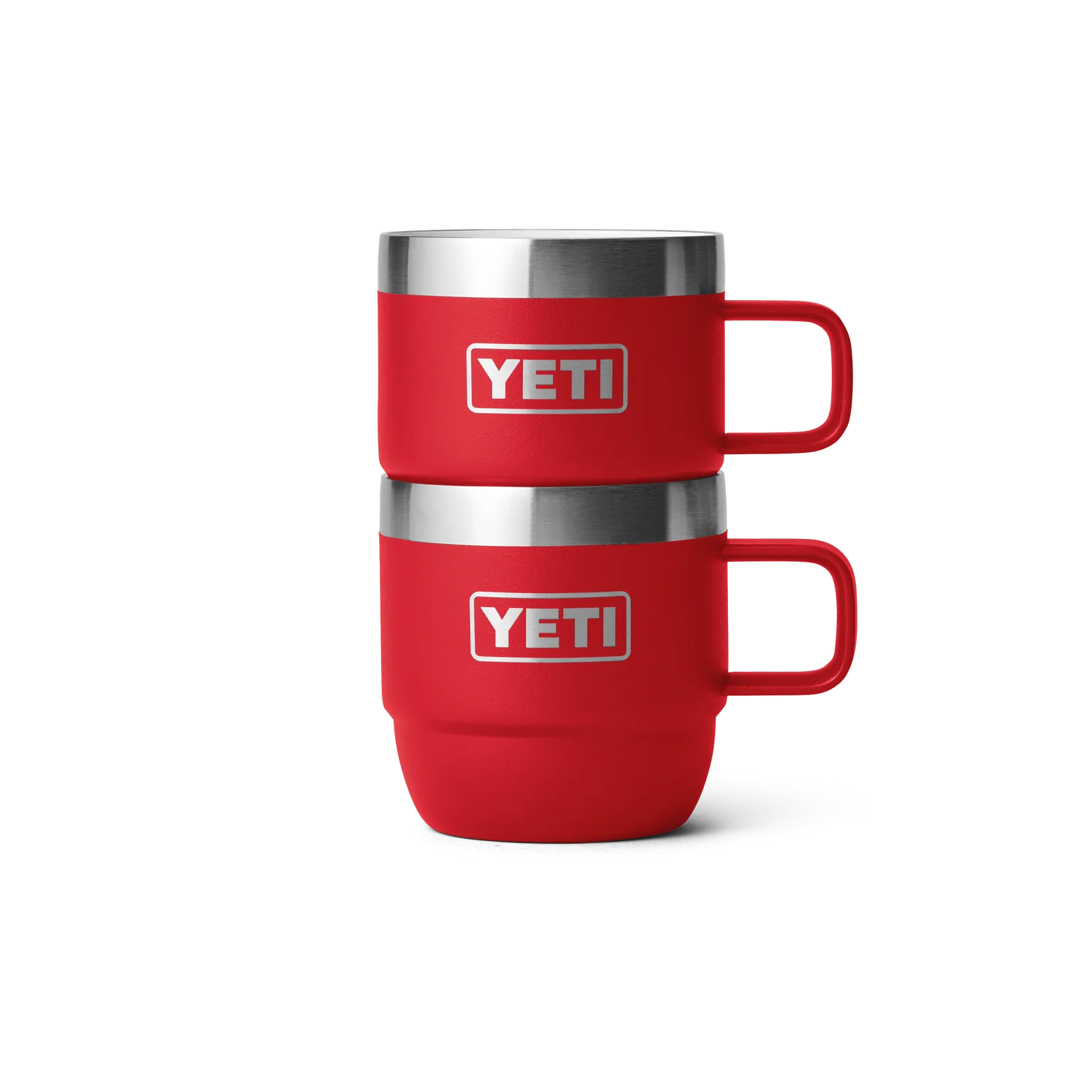 Yeti Rescue Red Coffee Cups 2 Mugs