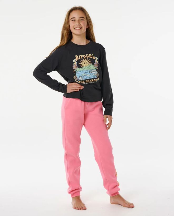 HIBISCUS HEAT TRACK PANT - GIRL