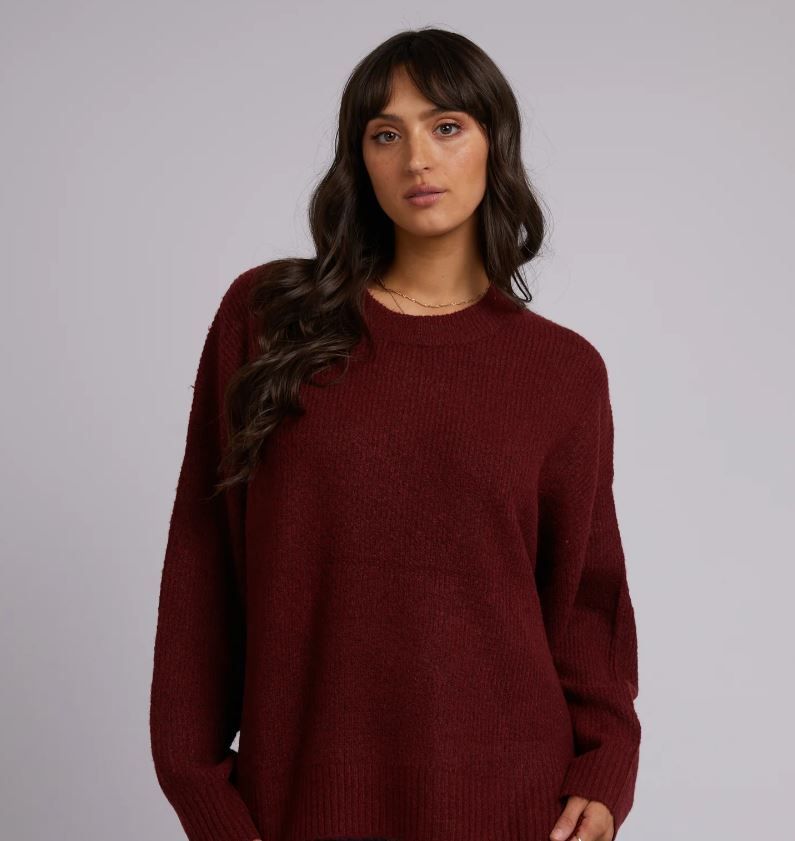 kendal knit port red all about eve womens jumper 