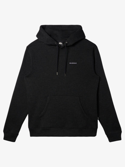 mens keller pullover hoodie, black, quicksilver