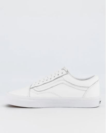 OLD SKOOL PREMIUM LEATHER TRUE WHITE