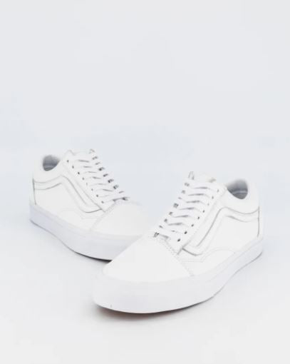 OLD SKOOL PREMIUM LEATHER TRUE WHITE