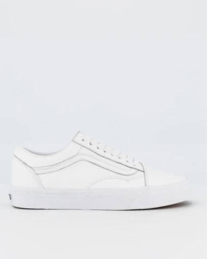 OLD SKOOL PREMIUM LEATHER TRUE WHITE