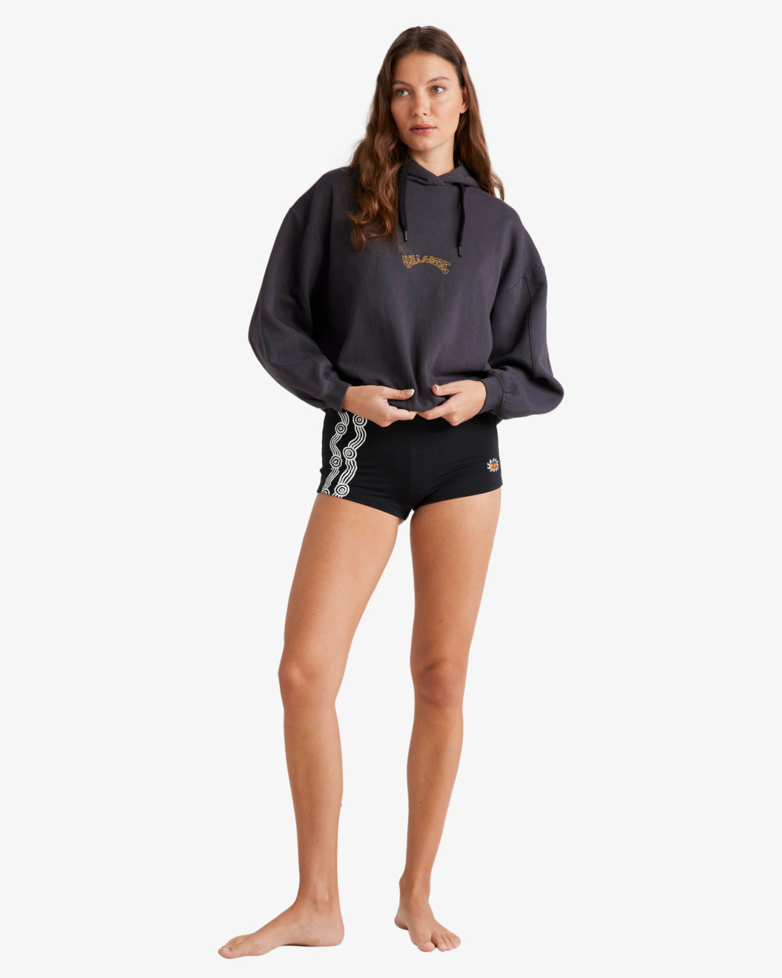 otis arch sun kendall hoodie, billabong, womens hoodies, otis carey