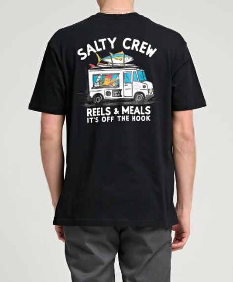 REELS AND MEALS PREMIUM SS TEE