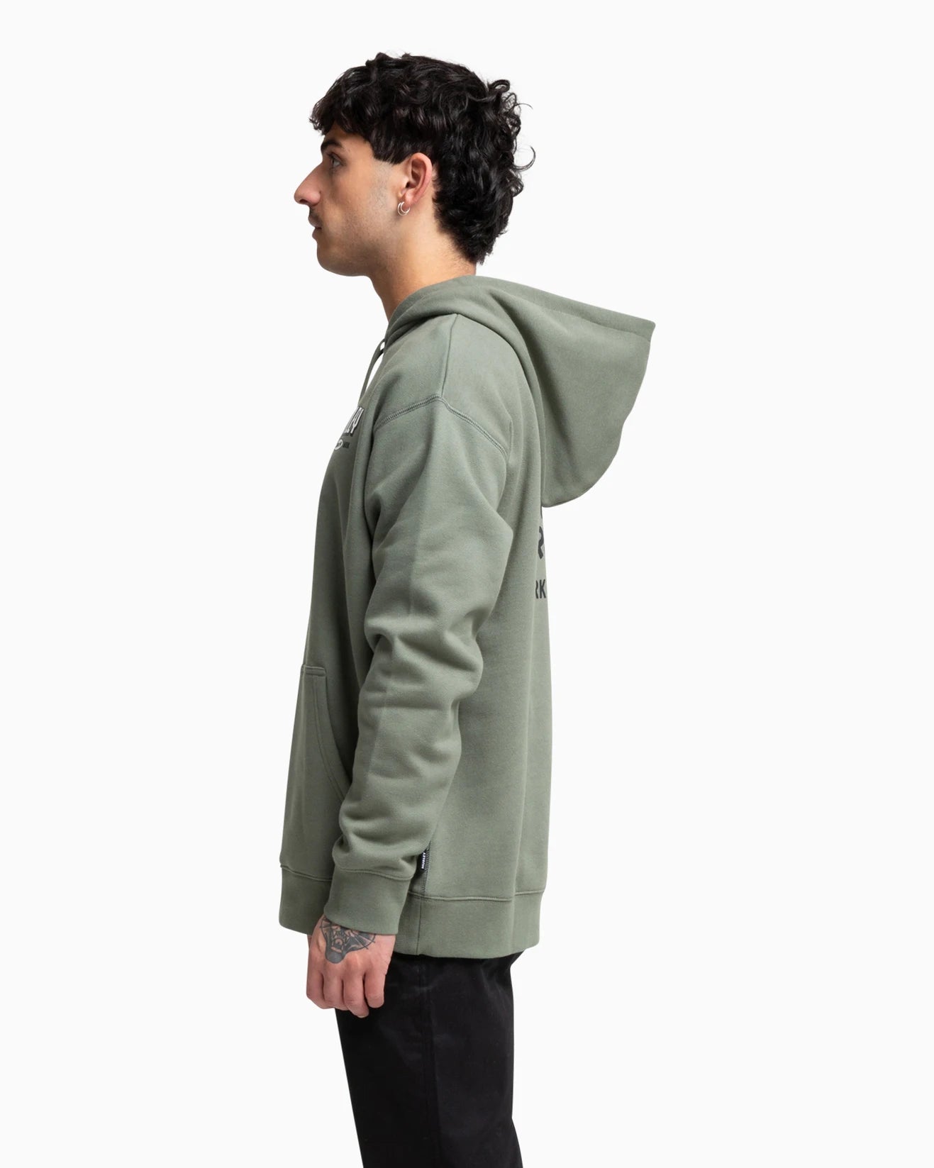 relentless pullover, agave green, hurley, mens hoodies