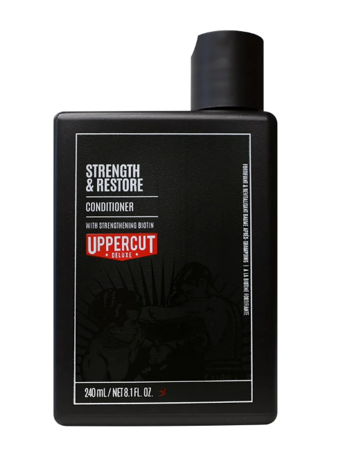 wash strength and restore 240ml conditioner uppercut deluxe mens hair accessories