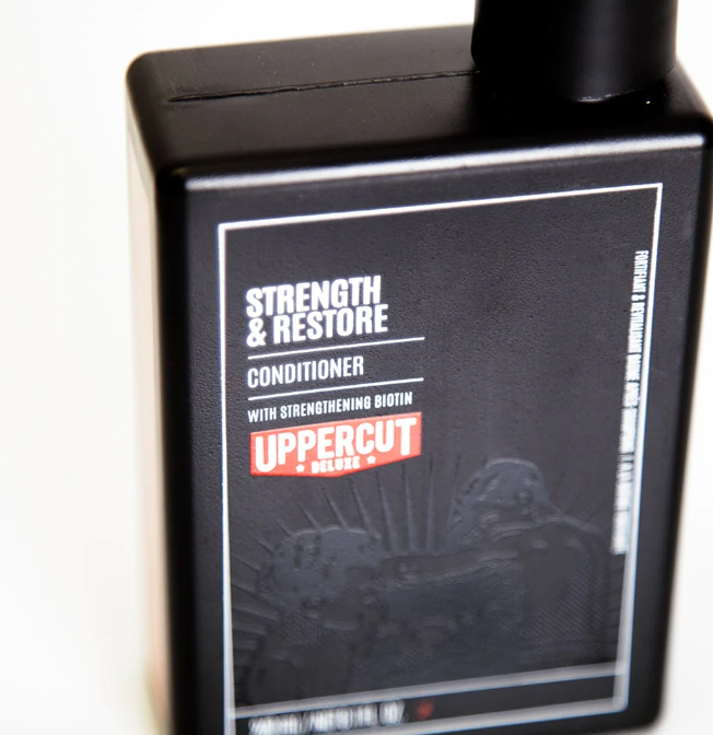 wash strength and restore 240ml conditioner uppercut deluxe mens hair accessories