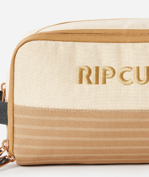 ight brown, ripcurl, toiltetry bag, sustainable, surf accessories